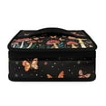 thumbnail image 2 of KUIFORTI Mushroom Butterfly Laptop Lunch Bag Handbag Thermal Lunch Bag Reusable Leak Proof Lunch Bag Zipper Pouch with Compartment, 2 of 7
