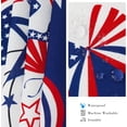 thumbnail image 5 of 4th of July Tablecloth with Umbrella Hole 60x60 Patriotic Table Cloths Waterproof American Flag Table Cloth for Outdoor Round Patio Table, 5 of 6