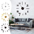 thumbnail image 1 of Iumwxz Room Decor Wall Clock Design Mirror Wall Decorative Sticker Watches ,Large Wall Clocks for Living Room Decor Wall Clock Wall Clock Home Wall Decor Easter Gold Plastic Up to 45% off, 1 of 9