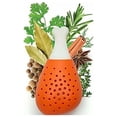 thumbnail image 1 of Chicken Leg Shape Silicone Tea Infuser Filter Spice Stew Soup Silicone Chicken Leg Seasoning Bag Kitchen Gadget(1), 1 of 5