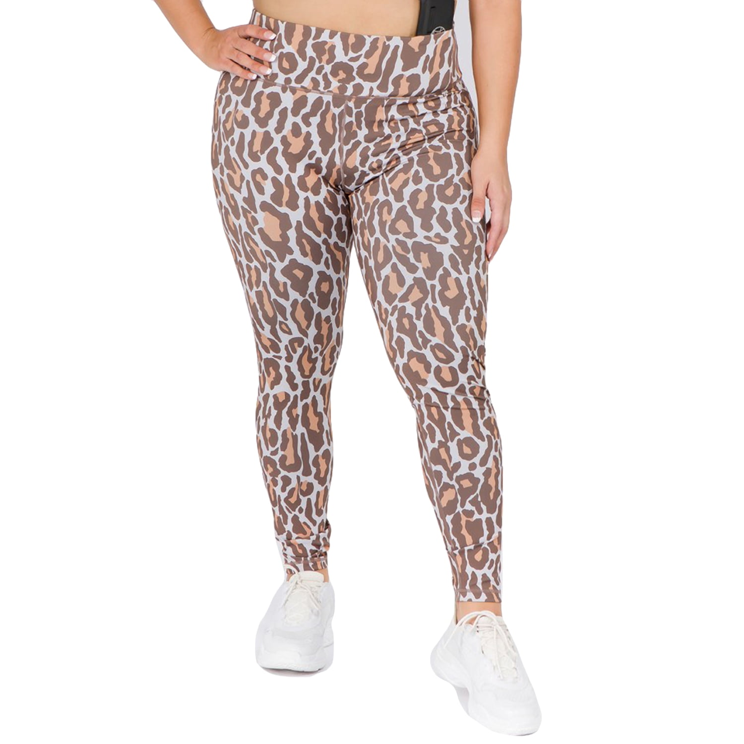 leopard workout tights