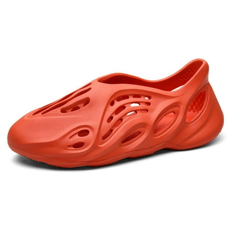 

Unisex Foam Runner Shoes Garden Clog Shoes Slip-on Beach EVA Sandals Hollow Outdoor Sneakers Casual Walking Shoes for Men Women