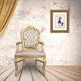 thumbnail image 3 of Unknown 14x18 Gold Ornate Wood Framed with Double Matting Museum Art Print Titled - Pleated Dress with Plaid Jacket, 1947, 3 of 4