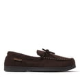 thumbnail image 2 of Dearfoams Men's Toby Moccasin Slipper with Tie, 2 of 9