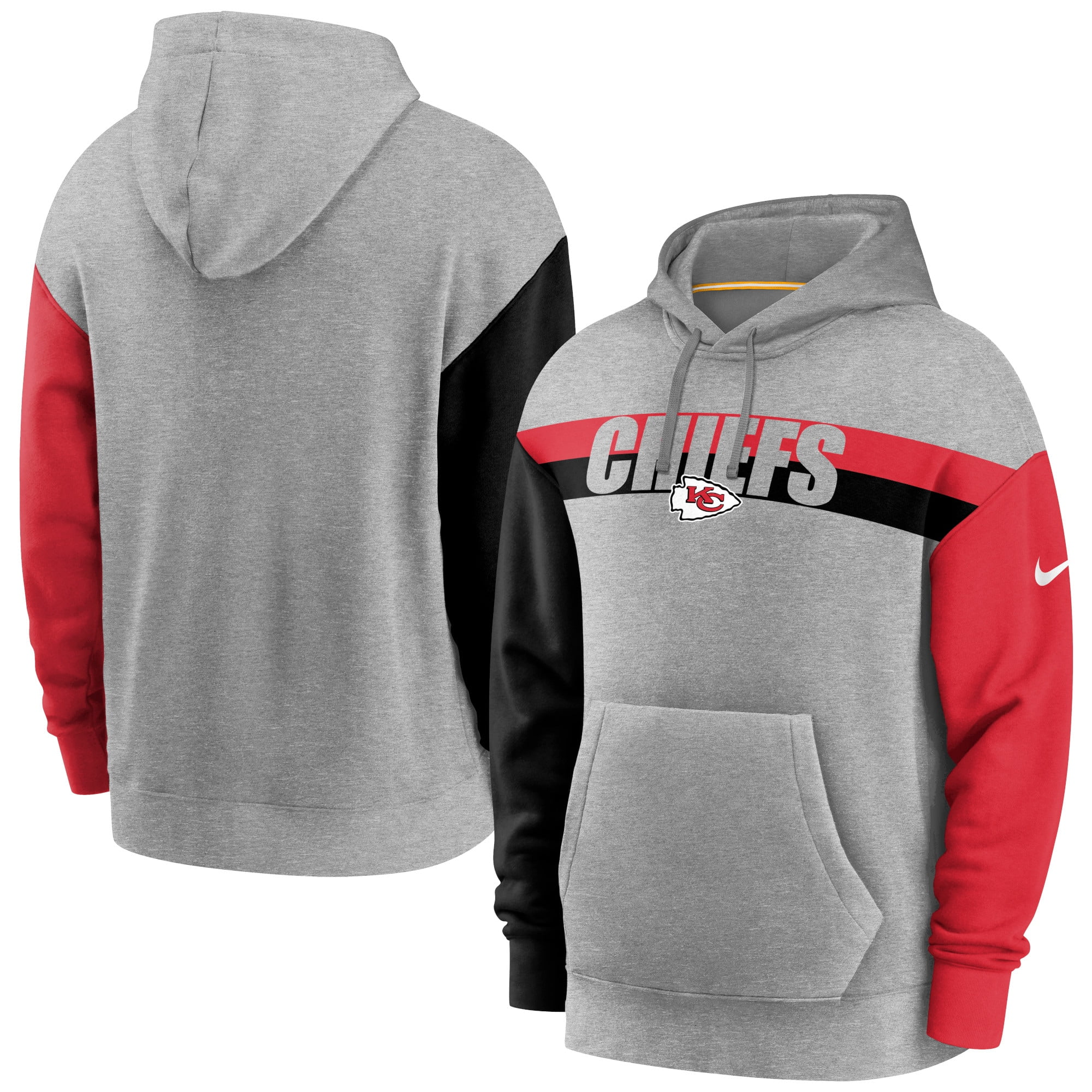 gray chiefs hoodie