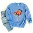 thumbnail image 3 of Basketball Game Day Hoop - Women's Graphic Sweatshirt, 3 of 9