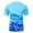 Seagull, variant on Weilanxin Men's Swim Shirts Rash Guard UPF 50+ T Shirts Quick Dry Loose Fit Water Surfing Shirt Beach L