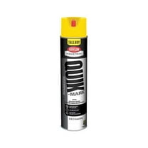 Inverted Marking Paint, 22 oz., High Visibility Yellow, Solvent -Based