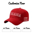 thumbnail image 7 of Gsakboxl Sun Hats for Women Personalized DIY Custom Name Baseball Cap, Customized Mother's Day Birthday Gift Sun Hat for Women, 7 of 7