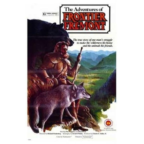 Adventures of Frontier Fremont Movie Poster - 11 x 17 in.