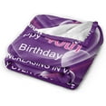 thumbnail image 2 of 40th Birthday Blanket 40 Year Old Throw Blankets Throws for Women Turning 40 Birthday Gifts 50X60 Inch, 2 of 6