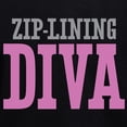 thumbnail image 3 of CafePress - Zip Lining DIVA - Kids Hooded Sweatshirt, Classic Hoodie, 3 of 4