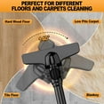 thumbnail image 4 of Cordless Vacuum for DeWalt 20V Battery, Portable Handheld & Stick 2-in-1 Cleaner with 16000Pa Suction, 10L Capacity, HEPA Filter, Attachments, Includes 1 Battery for Home, Car, Floor, 4 of 8