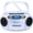 Light Blue, variant on Emerson CD/Cassette/Radio Boom Box, EPB-3003, White