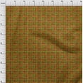 thumbnail image 3 of oneOone Viscose Chiffon Yellow Fabric Merry Christmas Sewing Fabric By The Yard Printed Diy Clothing Sewing Supplies 42 Inch Wide-OQC, 3 of 4