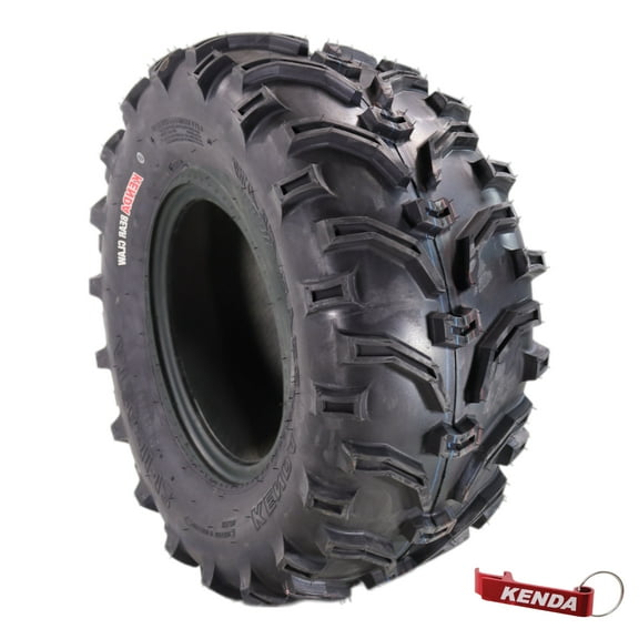 Kenda Bear Claw 26x11-12 Rear Off-Road Tire for All-Terrain (ATV), Utility Task (UTV), & Side-by Side (SXS) Vehicles 26/11-12 w/ Keychain