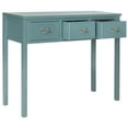 thumbnail image 3 of SAFAVIEH Cindy Contemporary Nautical Console w/ 3 Storage Drawers, Slate Teal, 3 of 6