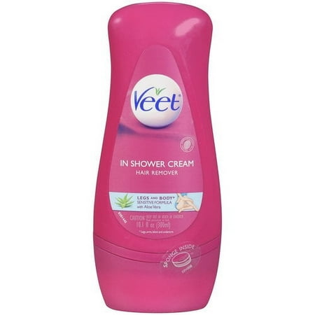 VEET In Shower Hair Removal Cream Sensitive Formula 10.10 oz