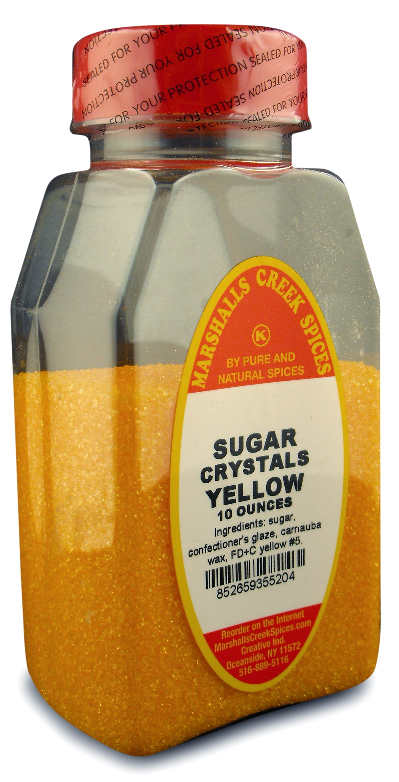 Marshalls Creek Spices SUGAR CRYSTALS YELLOW
