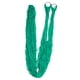 thumbnail image 4 of Cómoda hamaca colgante doble de malla de nailon para acampar al aire libre (verde), 4 of 10