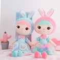 thumbnail image 3 of Velveteen Rabbit Stuffed Animal Stuffed Easter Bunny Cuddle And Kind Dolls  Purple, 3 of 6