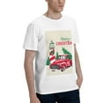 thumbnail image 2 of Bingfone Merry Christmas 1 Men'S Loose Fit Short-Sleeve Pocket T-Shirt, 2 of 7