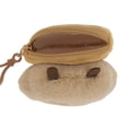 thumbnail image 4 of Unique Bargains 1 Pc Coin Purse Wallet Portable Round Heart Guinea Pig Coin Purse Pouch Brown, 4 of 5