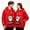 t236Red144, variant on Men Women Unisex Oversized Hooded Long Sleeve Sweatshirt With Front Pocket Pets Carry Pouch For Small Dogs And Cats Halloween Tops