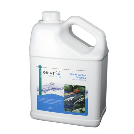 - Orb-3 Lake & Pond Enzymes (Water Gardens, 1-Gallon Jug)