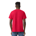 thumbnail image 3 of Gildan Heavy Cotton T-Shirt 5000, Short Sleeve Tee For, 100% U.S. Cotton, Bulk Tee, Red, Pack of 6, L, 3 of 5