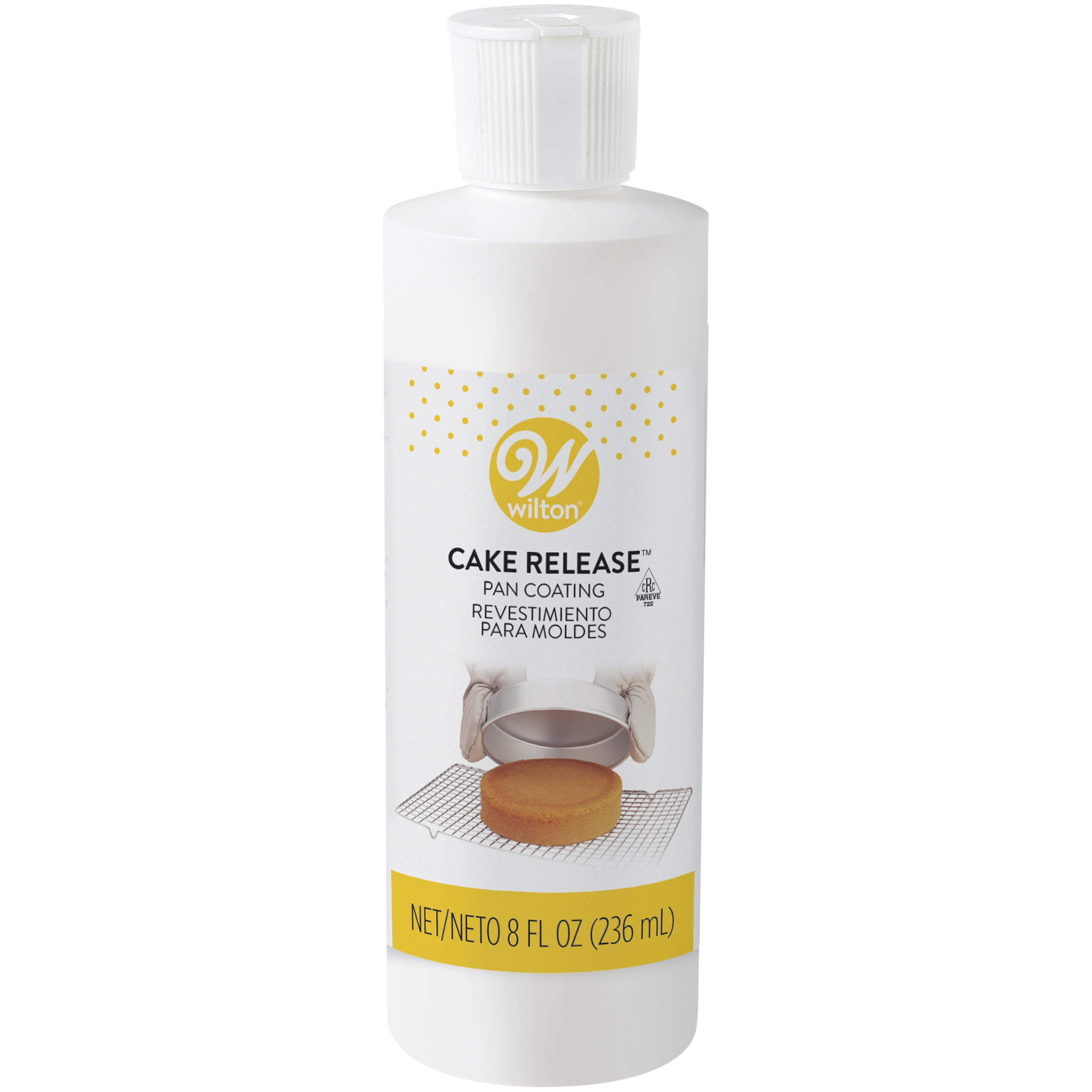 Wilton Cake Release Pan NonStick Spray Coating, 8 fl. oz