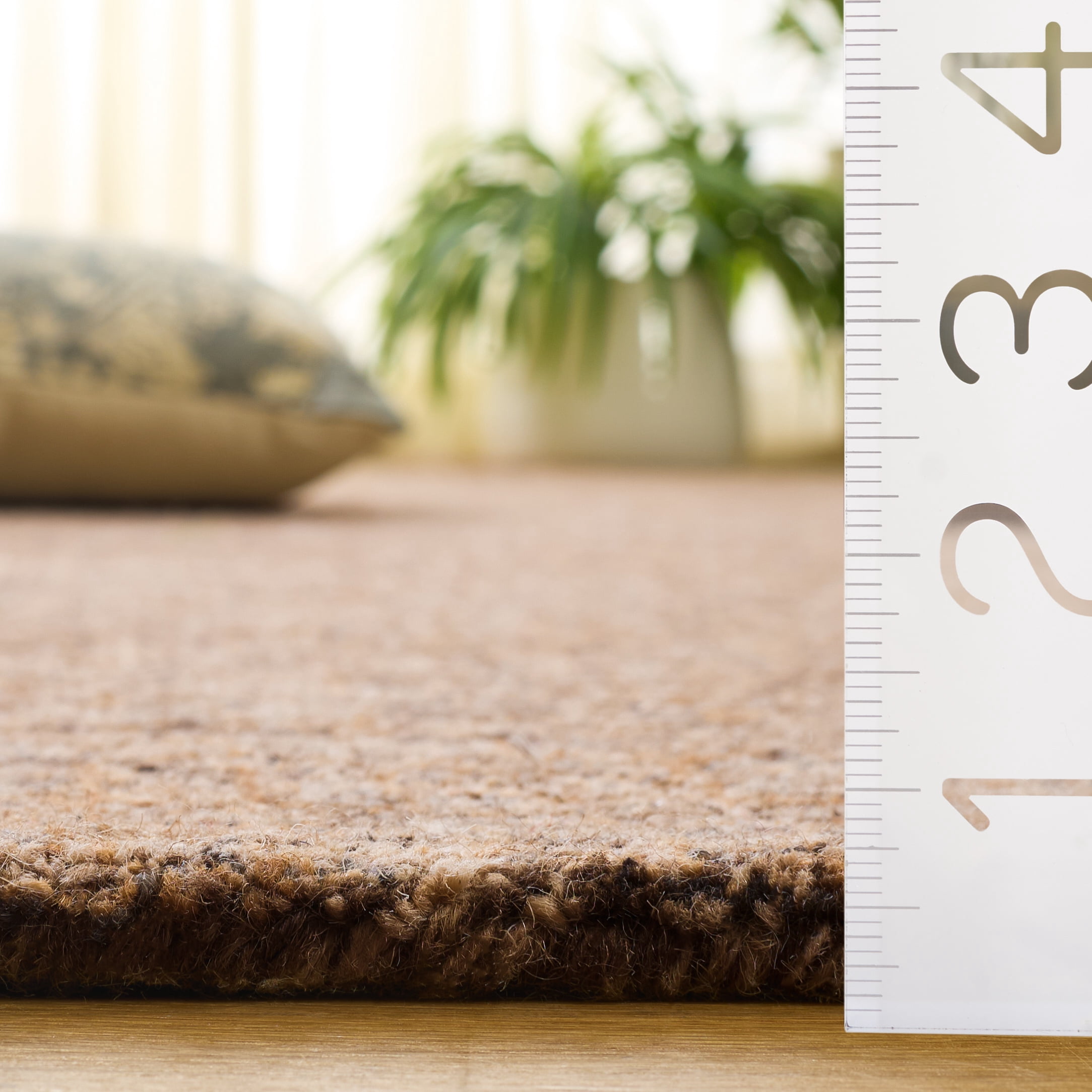 Safavieh Abstract Delia Distressed Wool Area Rug, Antique/Brown, 9' x 12'