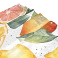 thumbnail image 3 of Yayeee Shower Curtain with Hooks 72"x72" Waterproof Fabric Bathroom Hanging Decor, Candy Lemon Slices, 3 of 5