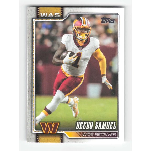 2026 TOPPS #199 DEEBO SAMUEL WASHINGTON COMMANDERS