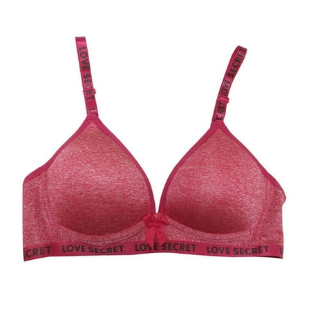 

Qianhua Women Bow Push Up Smooth Bra Underwear Sexy Glossy Thin Padded Bras Brassieres