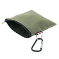 thumbnail image 3 of Aspire 12 Pack Coin Purse with Carabiner, Cotton Canvas Pouch 4-1/4 x 4-1/4 Inches - Mixed Colors, 3 of 6