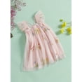 thumbnail image 5 of Jkerther Toddler Baby Girl Halloween Costumes Fairy Butterfly Wings 3D Butterfly Sleeveless Tutu Dress Birthday Party Outfits, 5 of 8