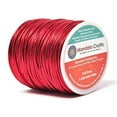 thumbnail image 2 of Mandala Crafts Metallic Cord Tinsel String Rope for Ornament Hanging, Decorating, Gift Wrapping, Crafting; Non Elastic 2mm 100 Yards, Red, 2 of 4