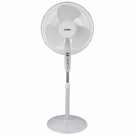 16" Oscillating Stand Fan with Remote Control