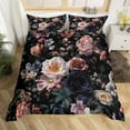 thumbnail image 2 of Erosebridal Vintage Florals Duvet Cover , Retro Flowers Comforter Cover for Women , Reversible (No Comforter), 2 of 6
