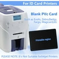 thumbnail image 5 of 250 Pack-Premium Black Blank PVC Cards, Lumanious CR80 30Mil (CR8030)  Blank Credit Cards for Business Office Photo ID Badge Printers, 5 of 8