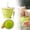 Green, variant on Unisex Foldable Silicone Travel Cup Pocket Sized Collapsible Drinking & Toothwash Cup for Outdoor Camping Trip Essentials-Yellow