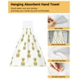 thumbnail image 4 of Cloth Cleaning Hanging Kitchen Towel Absorbent Microfiber Bathroom Household Towel Hand Ear Rabbit Eucalyptus Easter, 4 of 7