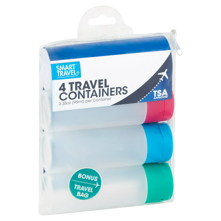 Travel Containers, Multicolor