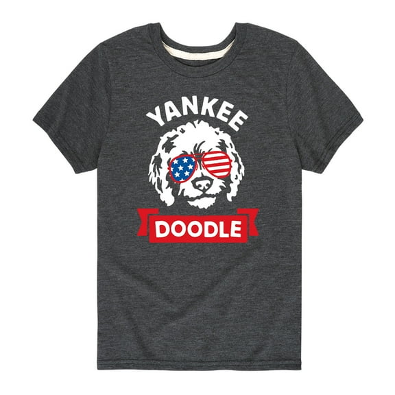 Instant Message - Yankee Doodle - Toddler And Youth Short Sleeve T-Shirt