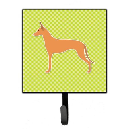 

Pharaoh Hound Checkerboard Green Leash or Key Holder