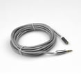 thumbnail image 5 of 3.5MM Stereo 3-pole Male to Female Gray Audio Nylon Extension Cable 1m/3m/5m, 5 of 5
