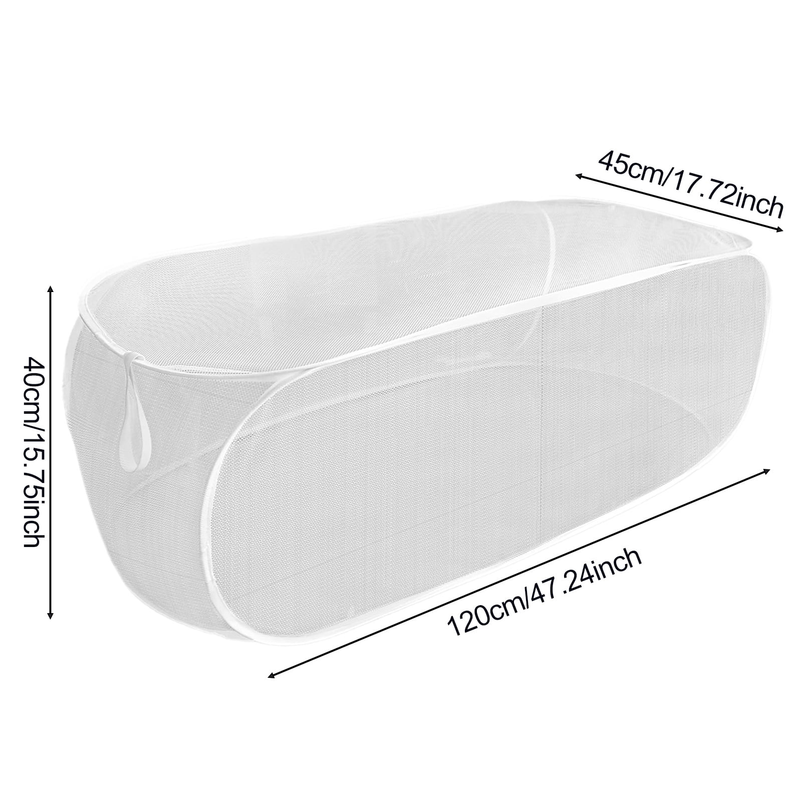Hyasfey Garden Netting for Raised Beds Foldable Mesh Plant Cage with Ground Stakes Insect Bird Control Raised Bed Cover for Plant Protection
