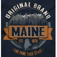 thumbnail image 2 of Original Maine Pine Tree Fir Forest Men's Graphic T Shirt Tees Brisco Brands X, 2 of 4