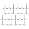 thumbnail image 1 of WHAMVOX 200pcs Creative Push Pin Star Shaped Tacks Transparent Plastic Bulletin Board Fixing, 1 of 8